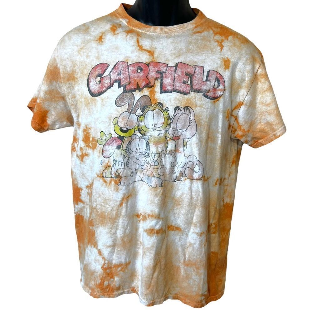 Garfield Graphic Tie Dye T-shirt